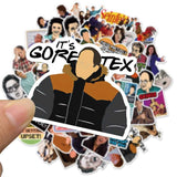 TV Show Seinfeld Stickers Pack | Famous Bundle Stickers | Waterproof Bundle Stickers