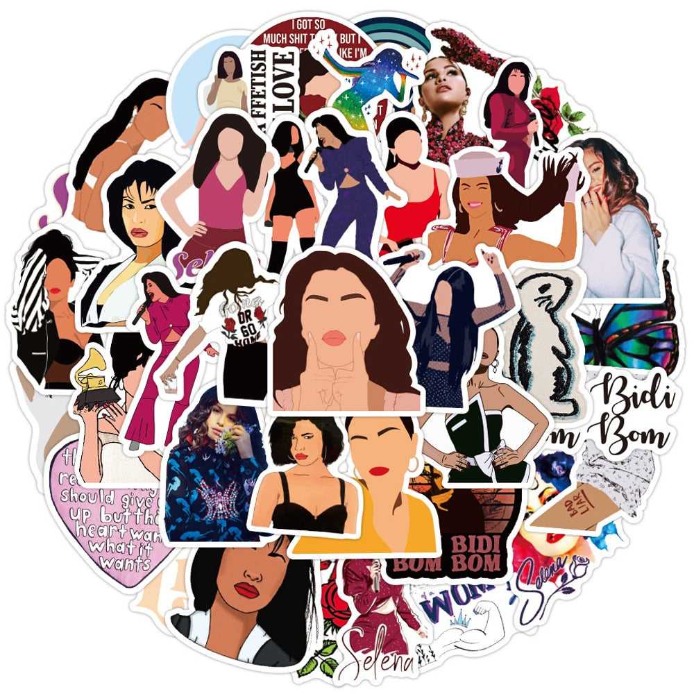 Selena Gomez Singer Stickers