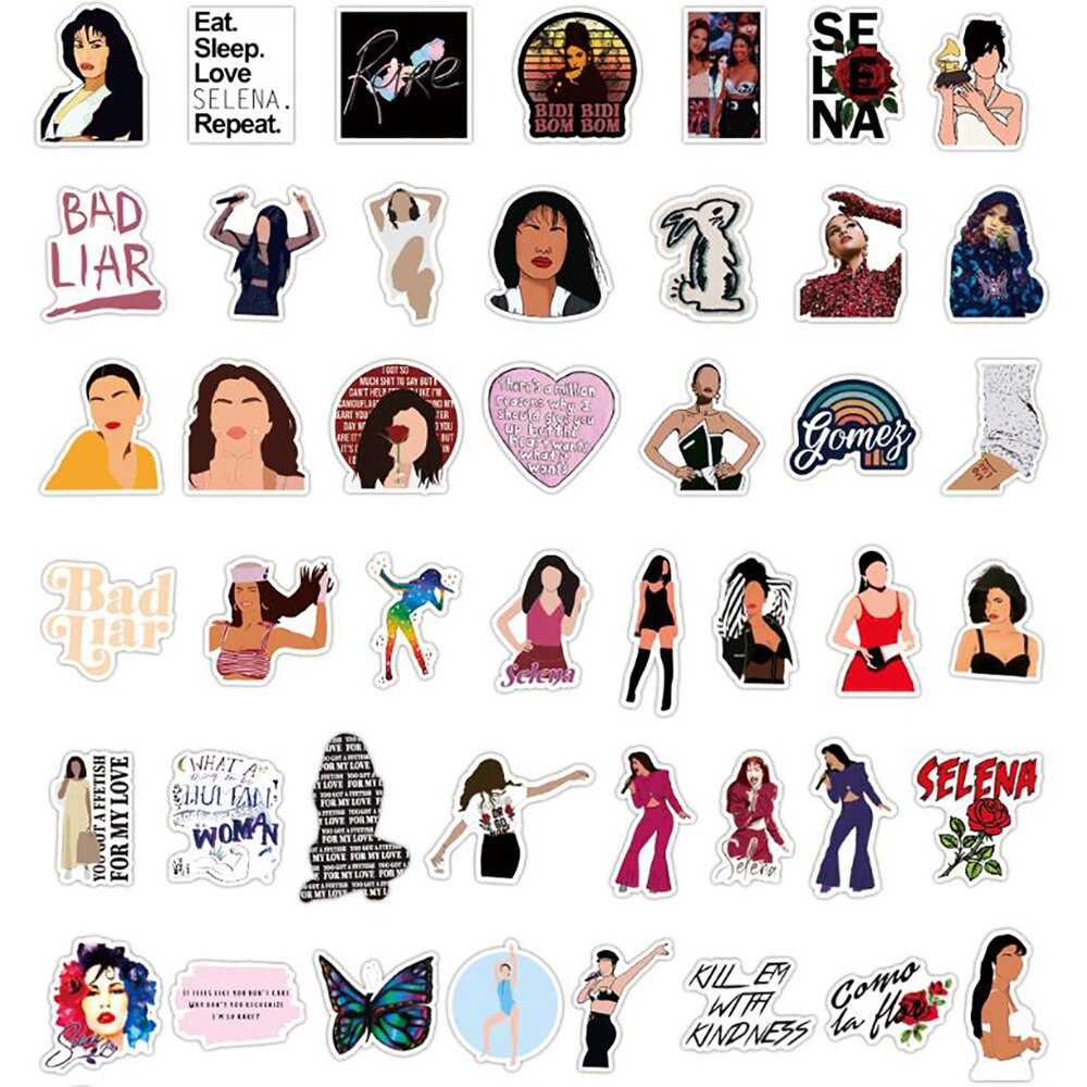 Selena Gomez Singer Stickers