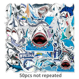 Shark Animal Stickers Pack | Famous Bundle Stickers | Waterproof Bundle Stickers