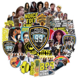 American Drama Shenfan Detective Stickers Pack | Famous Bundle Stickers | Waterproof Bundle Stickers