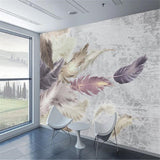 Shine Leaf Wallpaper Murals - Transform Your Space