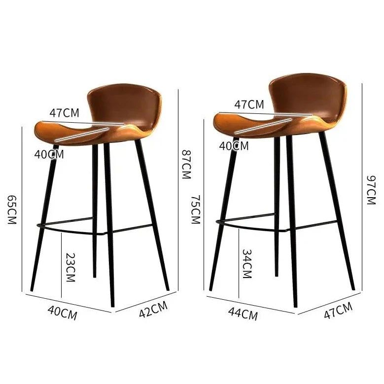 Sillas Ergonomic Bar Chairs for Kitchen Island