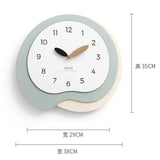 Simplicity Silent Pared Clock Decoration