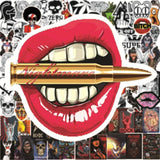 ROCK Band 100 Stickers Pack | Famous Bundle Stickers | Waterproof Bundle Stickers