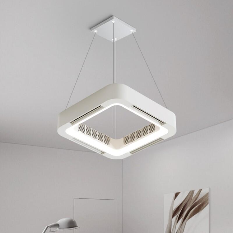 Ventilateur de plafond intelligent avec lumière LED : efficace et moderne