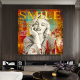 Smoky Smile: Marilyn Poster – Faszinierende ikonische Kunst