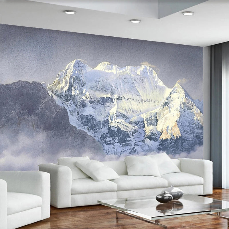 Snowy Alps Wallpaper: Captivating Scenery for All Seasons