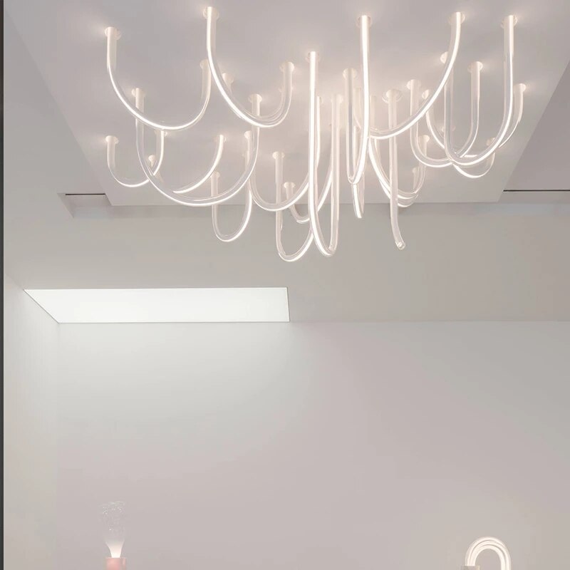 Lustre de plafond à DEL Soft Hose - Illuminez avec élégance