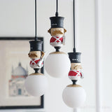 Soldiers Pendant Lighting For Kids Room