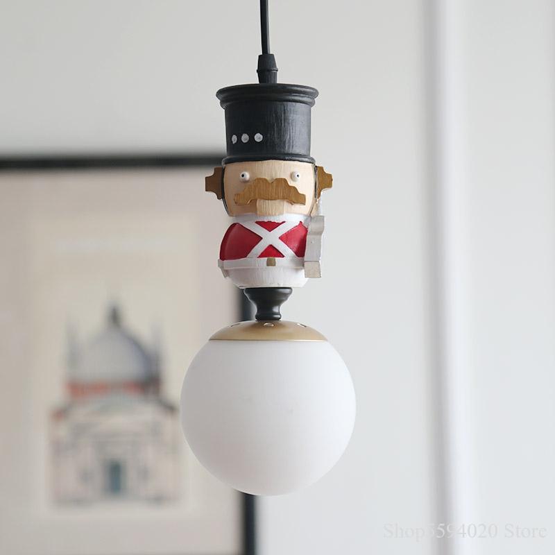 Soldiers Pendant Lighting For Kids Room