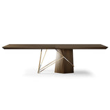 Table à manger design en bois massif