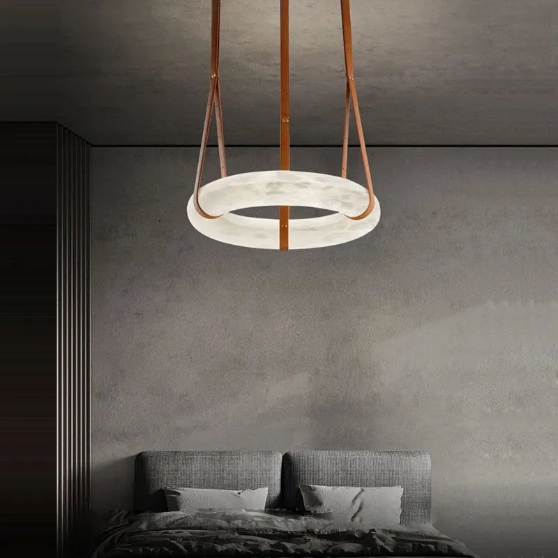 Spanish Marble Ring Lustre Chandelier Lighting