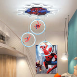 Plafonnier Spiderman - Eclairage Déco Chambre Enfant