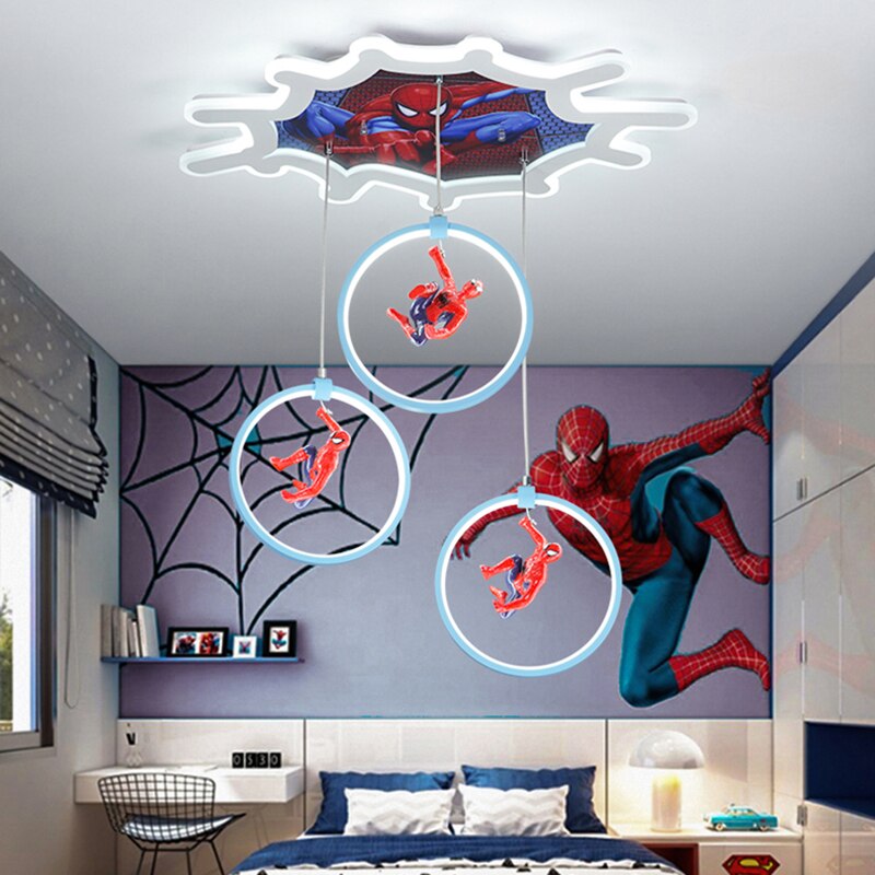 Spiderman Ceiling Light - Deco Lighting for Kids Room