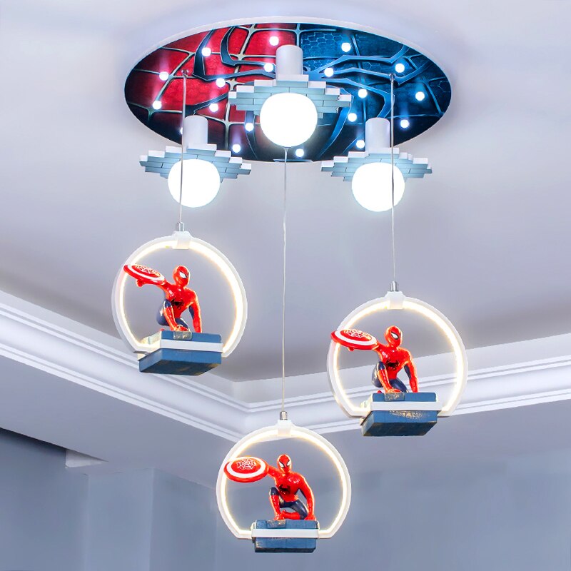 Spiderman LED-Hängeleuchte für Kinderzimmer