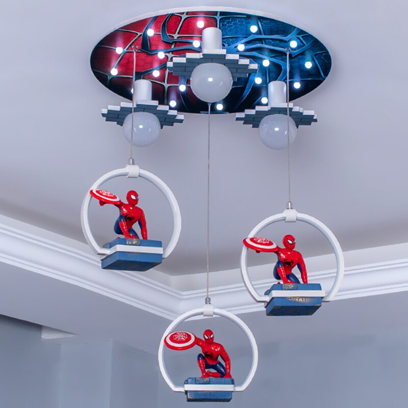 Spiderman LED Hanging Light for Kids Room