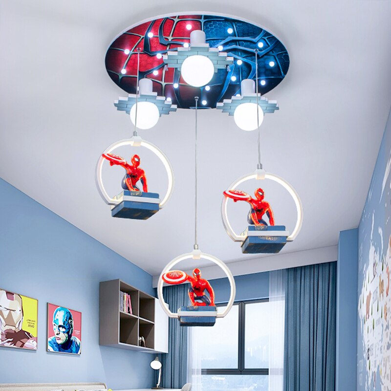 Spiderman LED Hanging Light for Kids Room