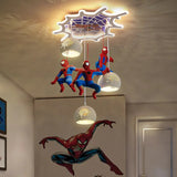 Lumière LED Spiderman pour chambre d'enfant