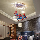 Spiderman LED-Licht für Kinderzimmer