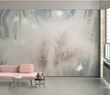 Sprinkle Cotton Blow : Feuilles Murales en Papier Peint