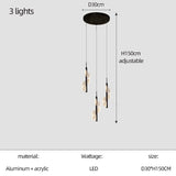 Lustre en spirale d'escalier : Illuminez avec élégance