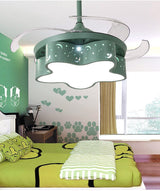 Star LED Light with Fan - Modern Ceiling Fan for Kids Room