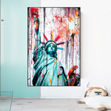 Statue of Liberty Canvas Wall Art - Freedom and Hope Symbol