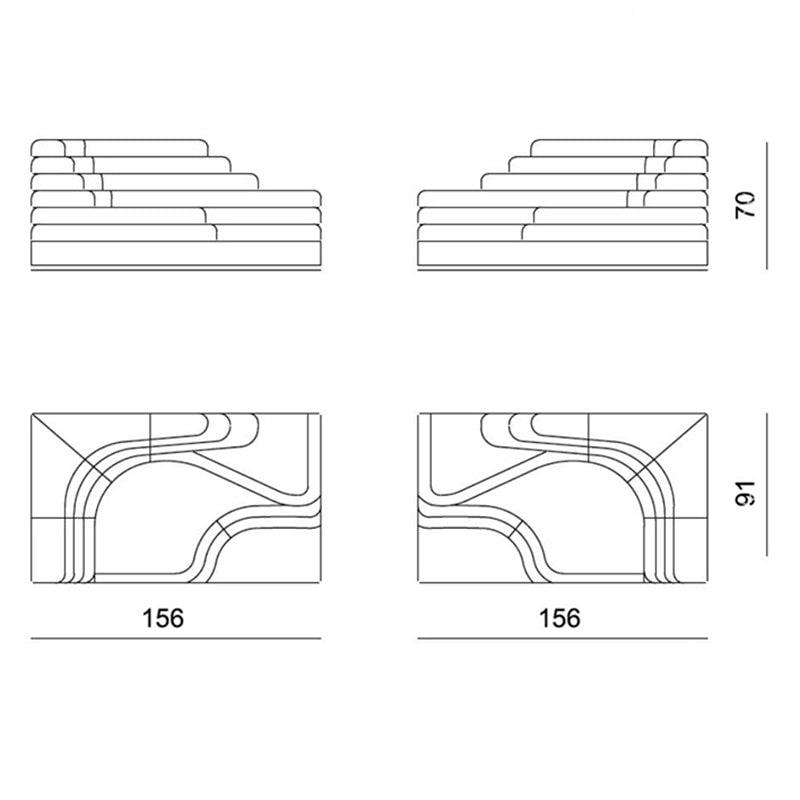 Stepper Mountain Sofa: Hochwertige Möbel