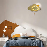 Sun Cloud Night Light Wall Lamp for Kids Room