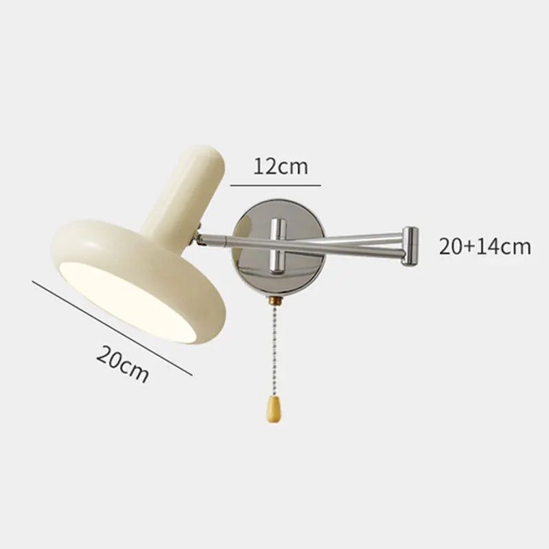 Swing Arm Elbow Rocker Wall Lamp