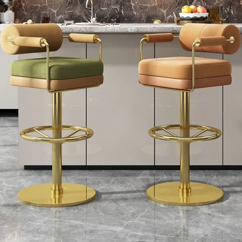 Swivel Minimalistic Bar Chairs for Kitchen Island Counter