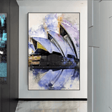 Sydney Art Poster - Australian Cityscape Print