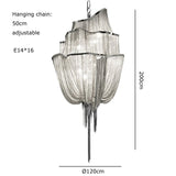 Tassels Chandelier: Decorative Lighting | Tassels & Fringe