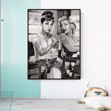 Tattoo Classic - Audrey Hepburn and Marilyn Art