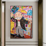 TaxFree – Alec Monopoly Leinwand-Wandkunst-Dekor