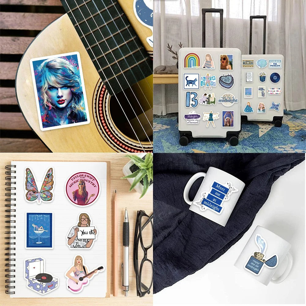 Taylor Swift Shake It Sticker Pack - Fun Vinyl Decals