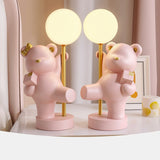 Teddy Bear Desk Table Lamp - Cottage Style Lighting