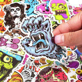 Terror Series 50 Stickers Pack | Famous Bundle Stickers | Waterproof Bundle Stickers