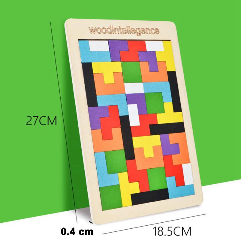 Jeu de société Tetris Puzzle en bois