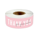 Thank You for Your Order Stickers Pack | Famous Bundle Stickers | Waterproof Bundle Stickers 120 pieces per roll