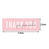 Thank You for Your Order Stickers Pack | Famous Bundle Stickers | Waterproof Bundle Stickers 120 pieces per roll