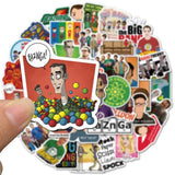 TV Show The Big Bang Theory Stickers Pack | Famous Bundle Stickers | Waterproof Bundle Stickers