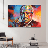 The Godfather Canvas Poster Wall Hanging - Cadeau d'art mural élégant et unique