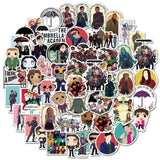 TV Series The Umbrella Academy Stickers Pack | Famous Bundle Stickers | Waterproof Bundle Stickers