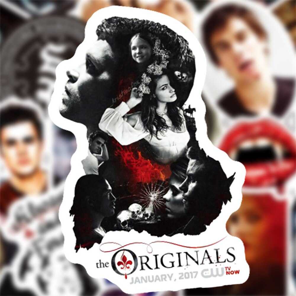 TV Show The Vampire Diaries Stickers Pack | Famous Bundle Stickers | Waterproof Bundle Stickers