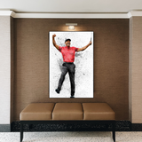 Tiger Woods Leinwand-Wandkunst – Exklusive Kollektion