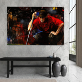 Tiger Woods Canvas Wall Art: Express Your Love for Golf