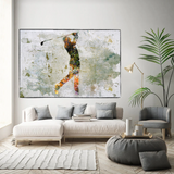 Tiger Woods Canvas Wall Art: Uniquely Captivating Décor