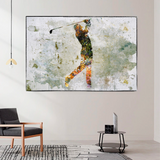 Tiger Woods Canvas Wall Art: Uniquely Captivating Décor